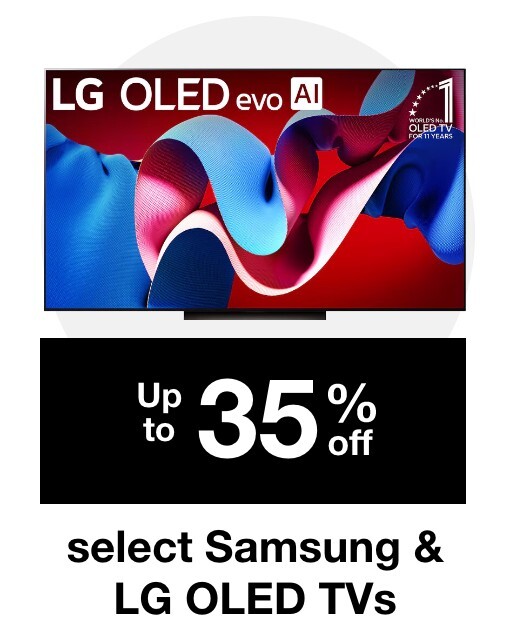 Up to 35% off select Samsung & LG OLED TVs